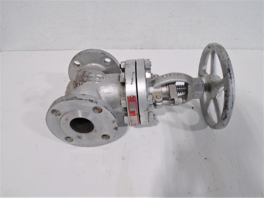 Crane 2" 150# WCB Globe Valve, 143 XU